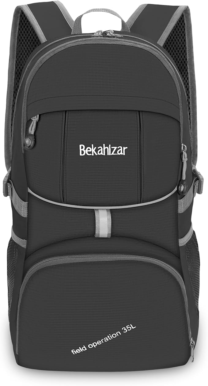 35L Lightweight Backpack Foldable Hiking Daypack Packable Travel Day Bag for Men Women Outdoor Walking Camping
