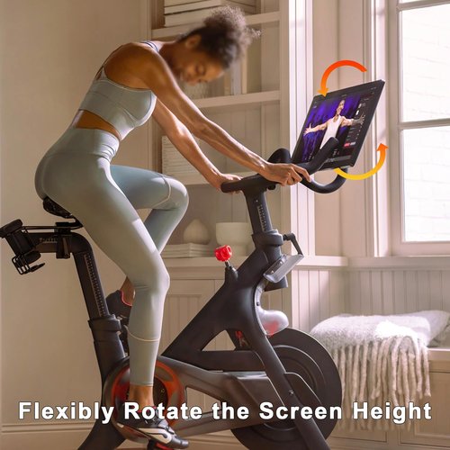 NICEDACK Screen Swivel Mount for Peloton Bike, Pivot for Peloton Bikes, 360° Movement Screen Swivel Compatible with Peloton, Swivel Screen Attachment for Peloton, Adjuster for Peloton Screen Rotating