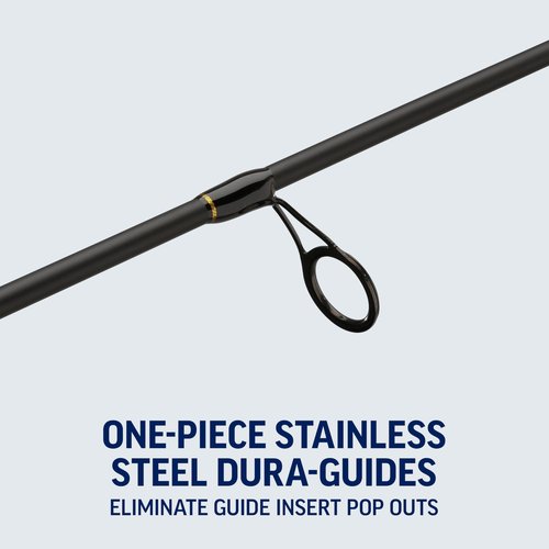PENN 8' Battle IV Spinning Fishing Rod and Reel Combo Kit, 5000 Reel, CNC Gear Technology, Full Metal Body and Sideplate, HT-100 Drag System