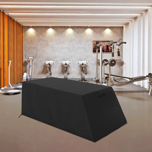MUTUSHI Sit-up Board Cover Outdoor Waterproof Weight Bench Cover Fits for Universal Weight Chair Fitness Bench High Quality Oxford fabrics UV Protective 52" x 60" x 18" x 21" Black
