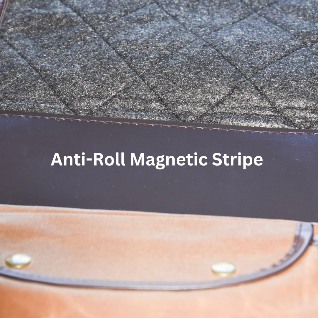 Rush Creek Creations Gun Cleaning Mat - Portable, Waxed Canvas, Handle, Weather Resistant Gun Cleaning and Shooting Mat