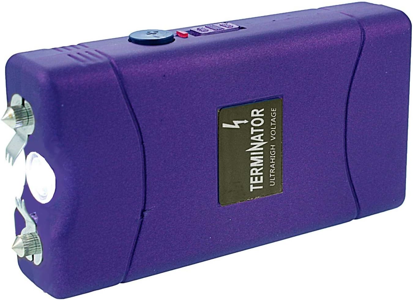 Terminator Stun Gun SG-800-5 BV | Max Power Mini Rechargeable Stun Gun Flashlight