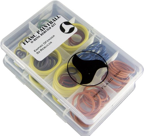 Empire Dfender Oring kit with 5X Rebuilds Color Coded