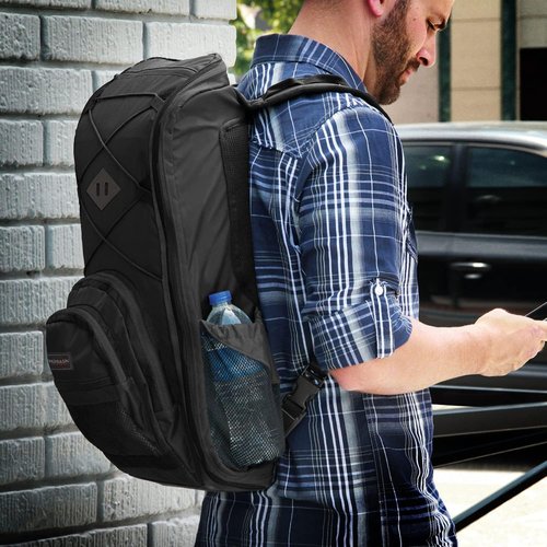 Copper Basin Takedown Firearm Backpack Discrete Takedown & Compact Firearm Storage Pack, Black/Gray, Black
