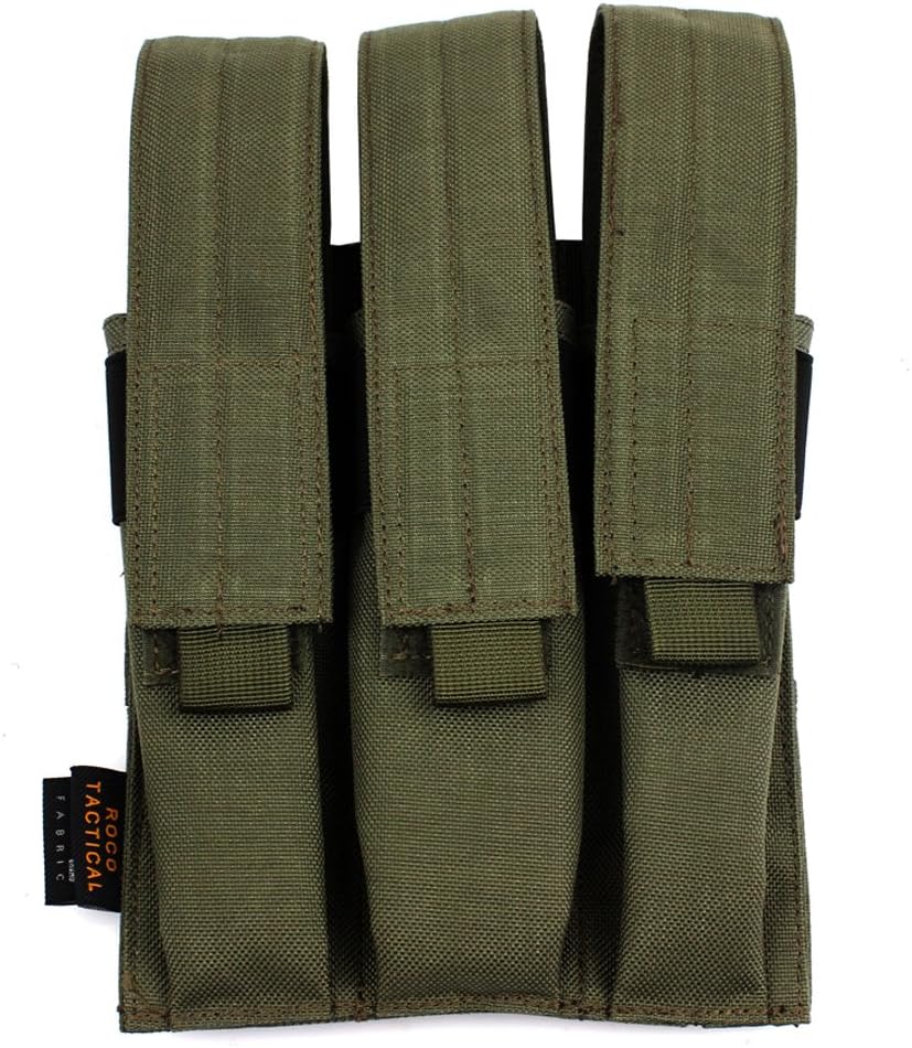 Tactical Molle Magazine Pouch, Kriss Tactical Pistol Triple Mag Pouch, Multi-use