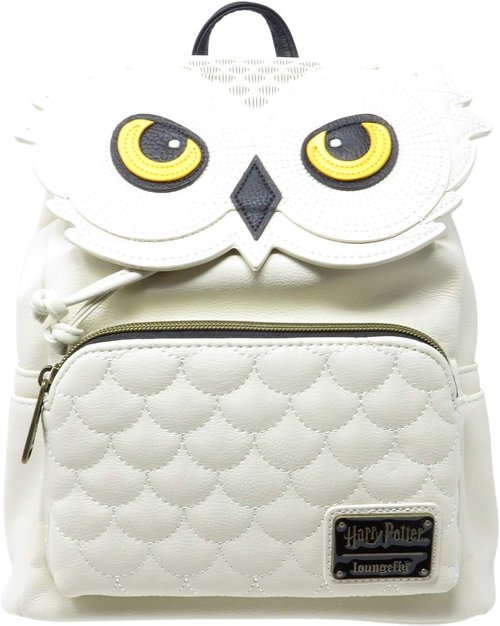Loungefly x Hedwig the Owl Mini Backpack (One Size, Cream Multi)