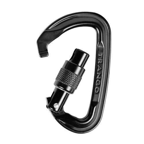 Trango - Superfly EVO Screwlock Carabiner, Black, 3 Pack