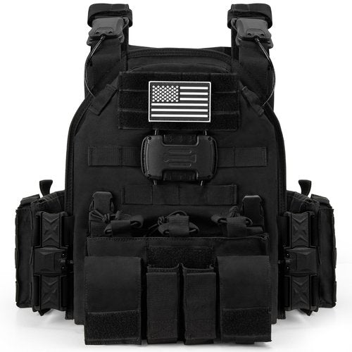 Jueachy Weighted Vest for Men: Quick Release Lightweight Adjustable Breathable Outdoor Vest for Sport