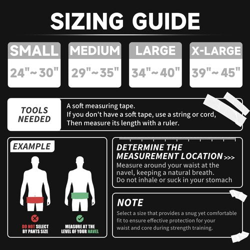 Lever Lifting Belt for Man and Women, Weightlifting with Adjustable Heavy Duty Buckle, Professional Weight Lifting Belt