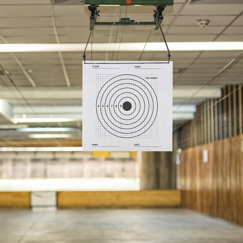 100 Pack Paper Targets Replaceable, BB Gun Shooting Practice Paper for Backyard, Indoor or Outdoor Range Targets