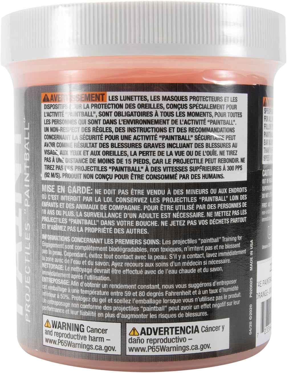 Umarex T4E Premium .43 Caliber Paintballs, Blue, 430 Count