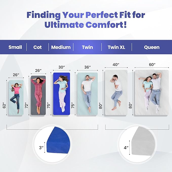 Hazli Matrix Comfort-Cell Memory Foam Camping Mattress Pad - Roll Up Mattress for Adults - Portable Cot Sleeping Pad for Camping - Floor Mat or Bed Roll for Car, SUV