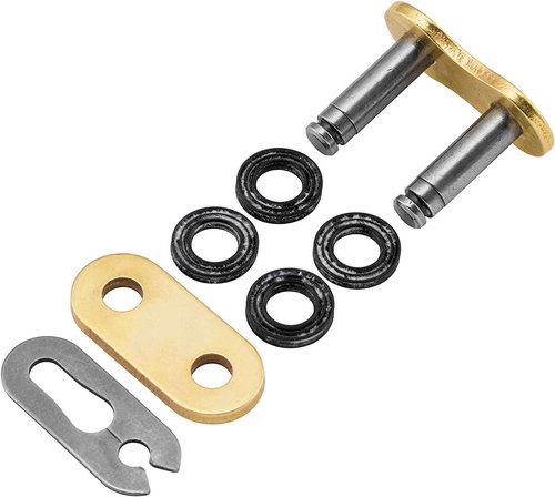 DID (520ATV2-100) Gold 100 Link High Performance X-Ring ATV Chain with Connecting Link