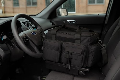 5.11 Tactical Patrol Ready 40 Liter Bag, Police Security Car Front Seat Organizer, Black, Style 59012ABR