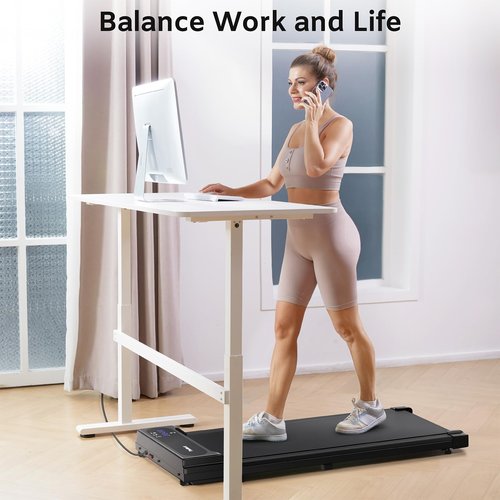 TheNeat Walking Pad, Under Desk Treadmill, Treadmills for Home & Office, Walking Jogging Running Machine, NeatWalk