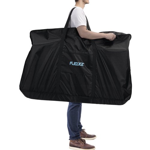 tamthy Bicycle Travel Bag Folding Bike Bag 26 inch 1680D Waterproof Bike Packing Bags Bicycle Travel Case Carrier Bag for Train Air Travel