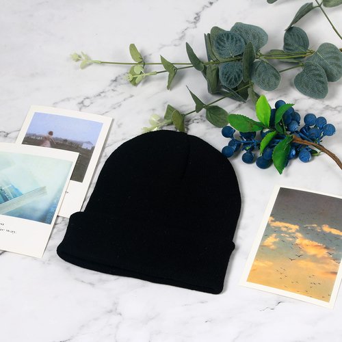 LYDTICK 25 Pack Winter Beanie Hats Bulk for Men Women, Wholesale Knit Beanies Cold Weather Skull Caps, 3 Colors