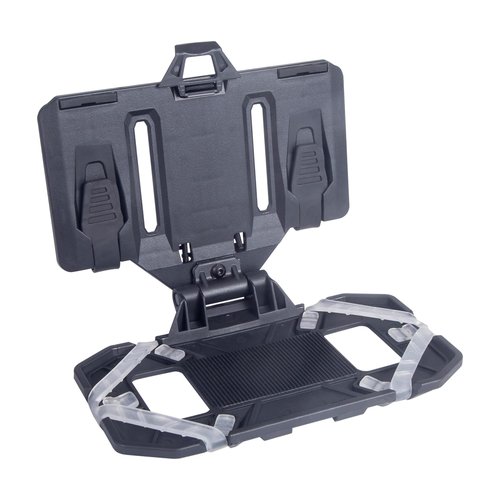 Relioky MOLLE Vest Phone Holder,Chest Phone Mount Tactical Vest Attachment，Folding Navigation Phone Board Universal Chest Phone mounting Accessory,for Screen Size 4.7"-6.7"