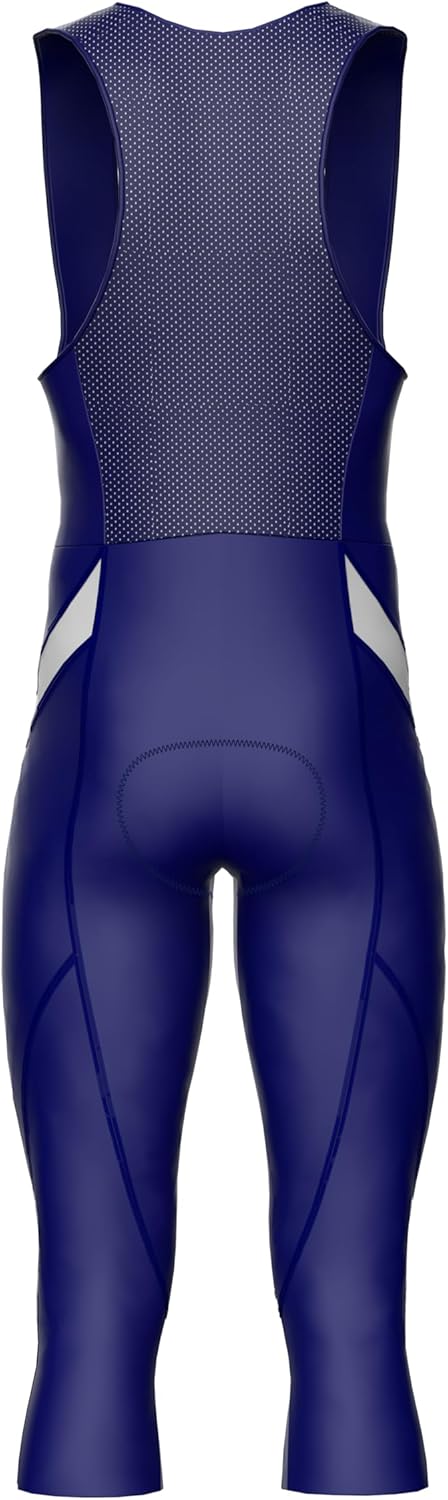 Sparx Men's Elite Super Roubaix Thermal Cycling 3/4 Bib Tights Bib Knicker Coolmax Padded