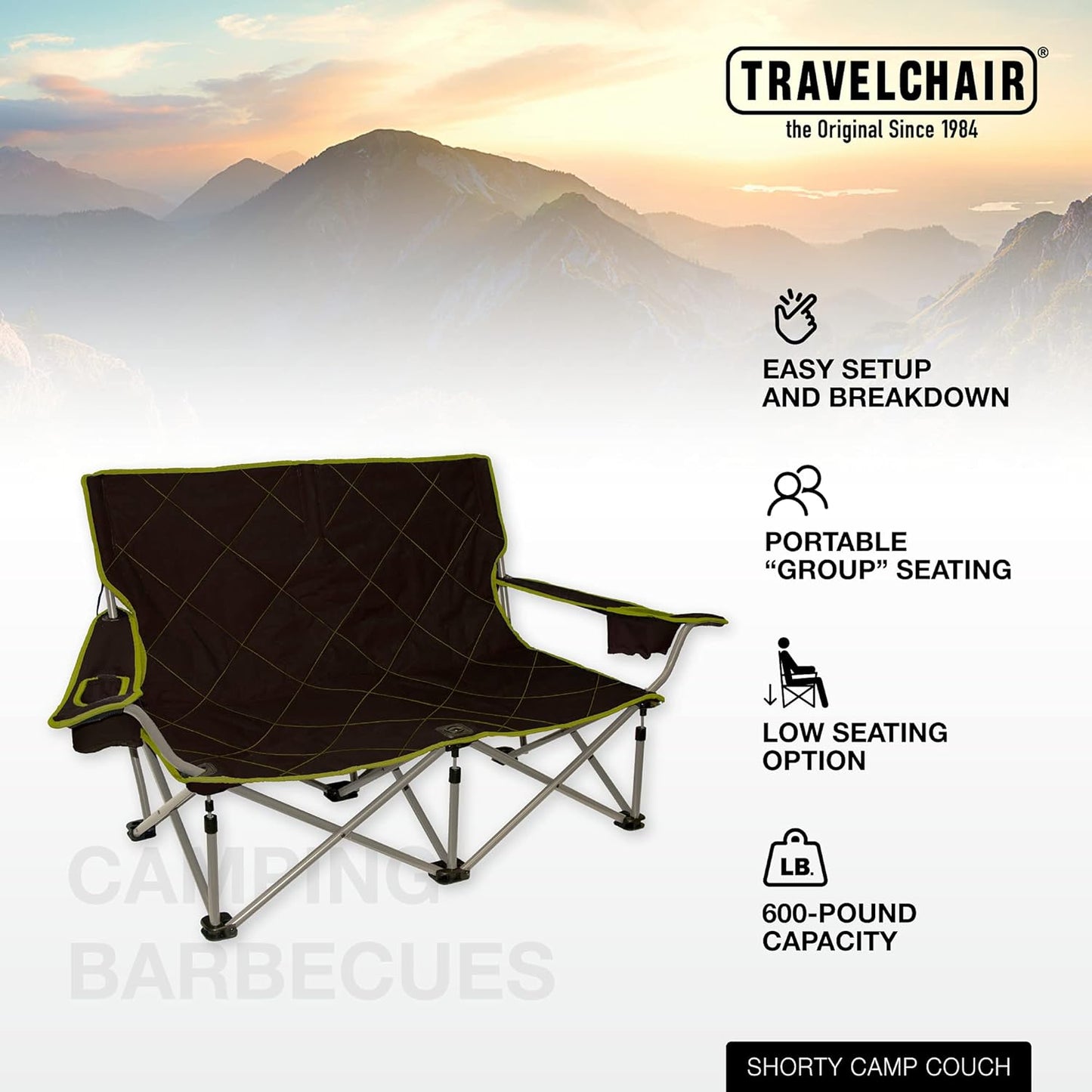 TravelChair 589LSLM Shorty Camp Couch