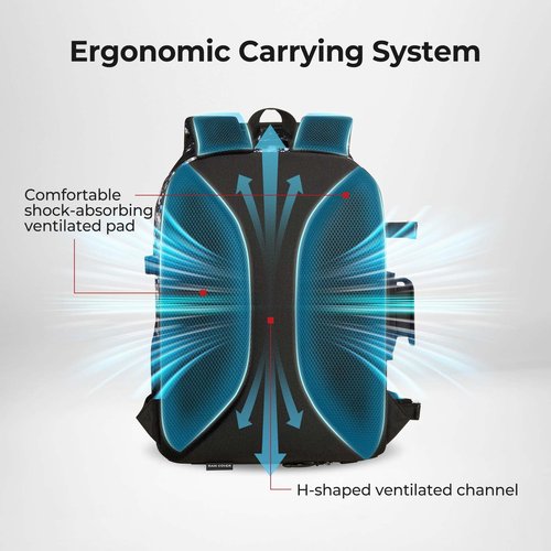 Piscifun Fishing Tackle Backpack with Rod & Gear Holder, Lightweight Outdoor Water-Resistant Fishing Shoulder Storage Bag with Protective Rain Cover, Digital Camouflage