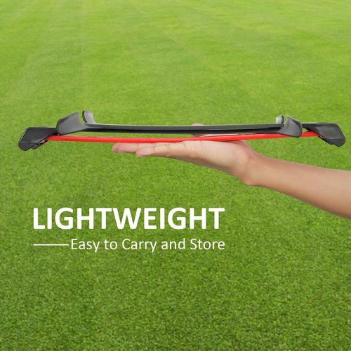 Xerceo Premium Adjustable and Collapsible Hurdle and Agility Ladder Set for Athletes, Super Portable and Lightweight, with Carrying Bag