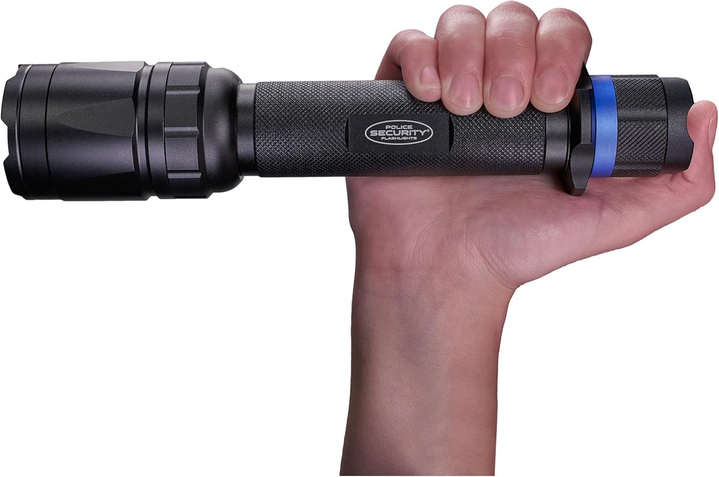 Police Security Trac Tact 2AA Flashlight LED| 230 Lumens | Soft Switch Button