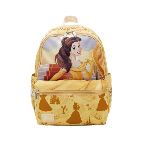 Wondapop - Beauty and the Beast - Belle 13"" Nylon Deluxe Daypack, Yellow, A25233