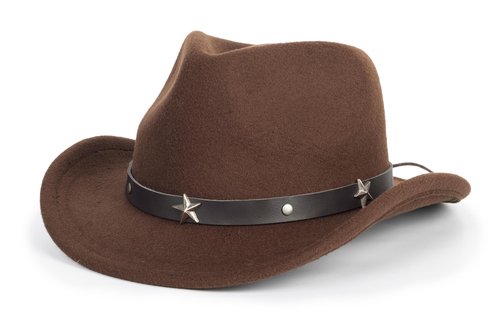 Western Cowboy Cowgirl Hat for Kids Boys Girls Felt Fedora Hats (for Kids 3-6 Years) (US, Age, 4 Years, 8 Years, Coffee)