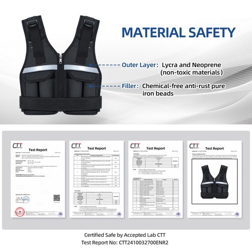 Adjustable Weighted Vest Weights Set: Sportneer 2 4 6 8 10 12 14 16 18 Lbs Body Weight Vests 9 In 1 Fast Adjust Running Vest for Men Women Gym Home Workout Fitness Exercise Strength Training 2-18 Lbs
