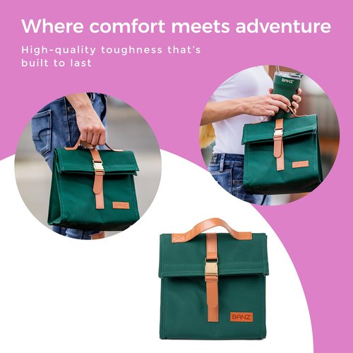 Lunch Cooler Bag Dark Green