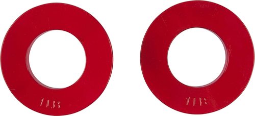 Fractional Weight Plates - 2 Each of 1/4, 1/2, 3/4, 1 lb. Total Set of 8 by Trademark Innovations