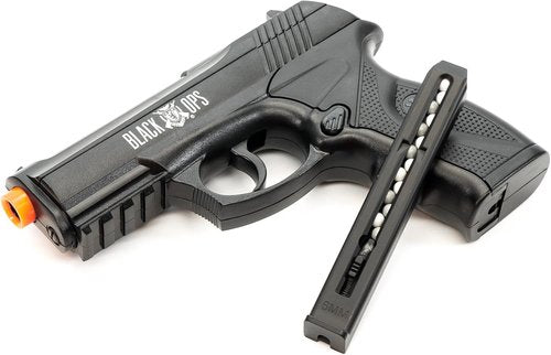Black Ops Airsoft Magazine BR45 and BOA Airsoft Pistol 15 Round Magazine 6mm Plastic Biodegradable BBS