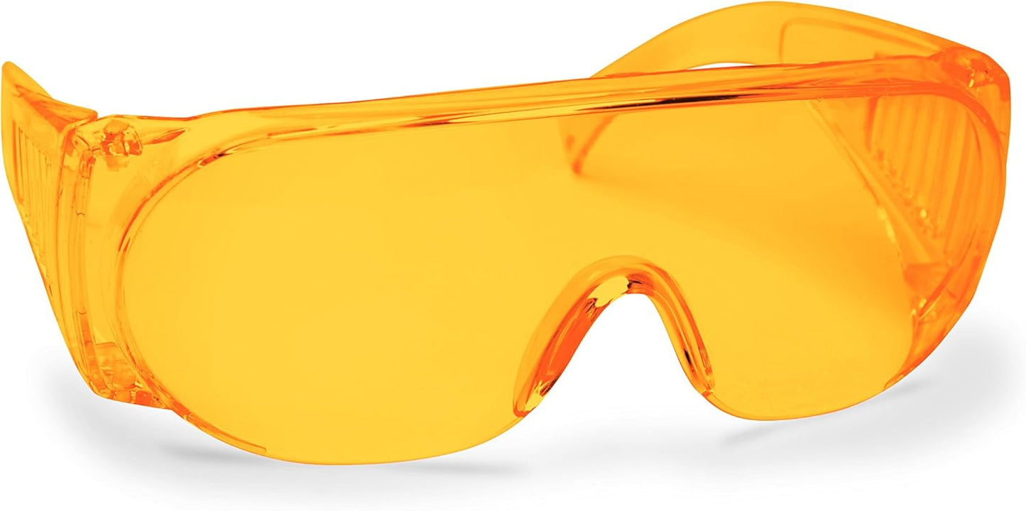 Walker's Unisex Full Coverage Sports Glasses, Impact-Resistant UV Protection Shooting Ballistic Safety Eyewear Over Glasses