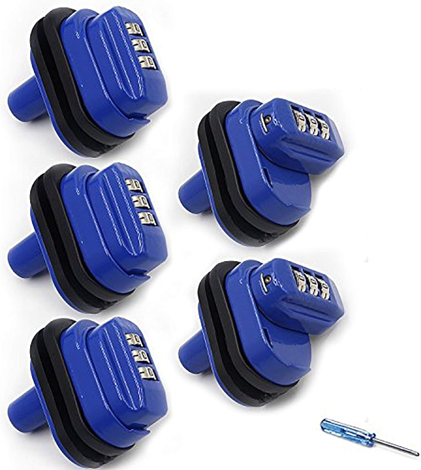 RioRand Trigger Lock 3 Digit Combination Gun Lock Gun Trigger Lock Accessories Blue