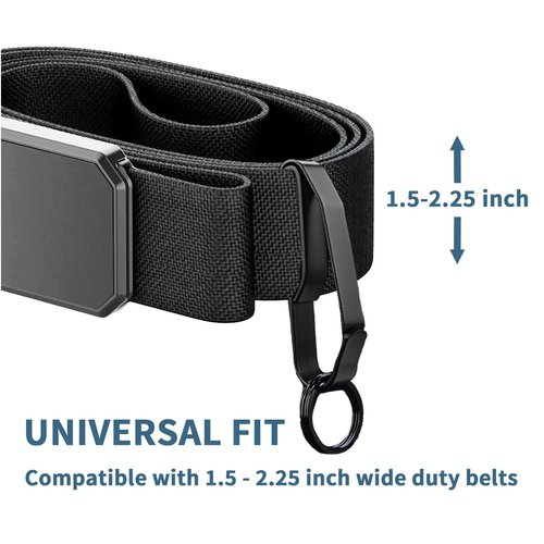 DZSEE Tactical Duty Belt Key Holder, 1 Pcs Quick Release Key Clip, Multi-Pack Key Holder for Law Enforcement and Workers