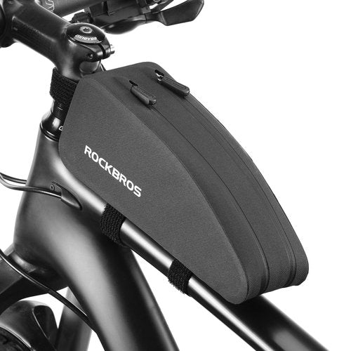 ROCKBROS Top Tube Bag Bike Frame Bag with Dual Zippers Bike Pouch
