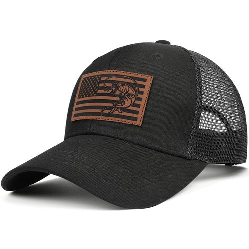 IORTY RTTY Fishing Gifts for Men American Flag Trucker Hat Mens Christmas Birthday Gifts Fishing Hat for Dad Father's Day