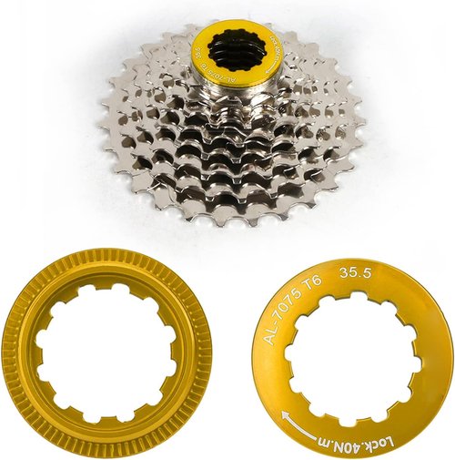 Cassette Lockring for 7-10 Speed Mountain (Gold)