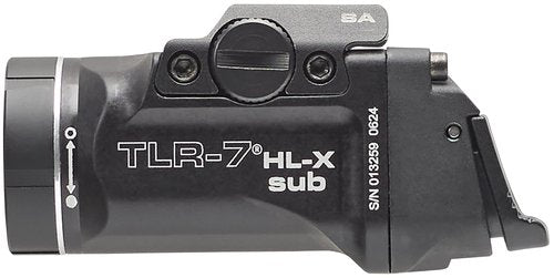 Streamlight 69506 TLR-7 HL-X sub USB 1000-Lumen Rechargeable Rail-Mounted Weapon Light Designed Exclusively for Springfield Armory Hellcat, Includes Mounting Kit with Keys, Black