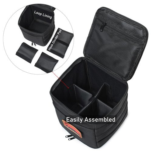 Lemubeane Tactical Camping Storage Bag 7L Utility Tote Bag Trunk Organizer (OD Green)
