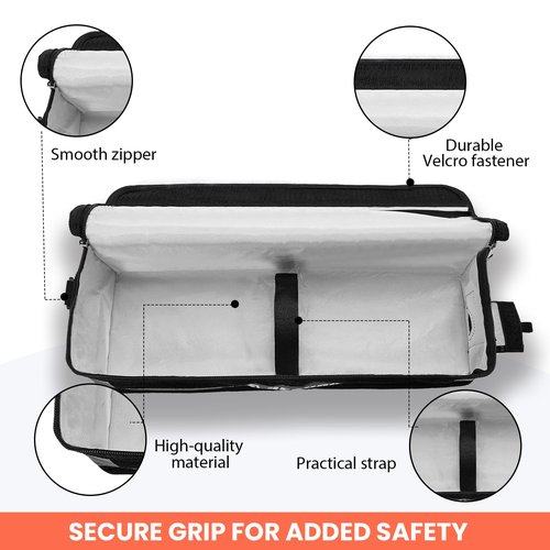 Besudo Ebike Handlebar Cover and Battery Bag and Protective Cover - E-Bike Battery Protection Cover - Ideal Ebike Accessory
