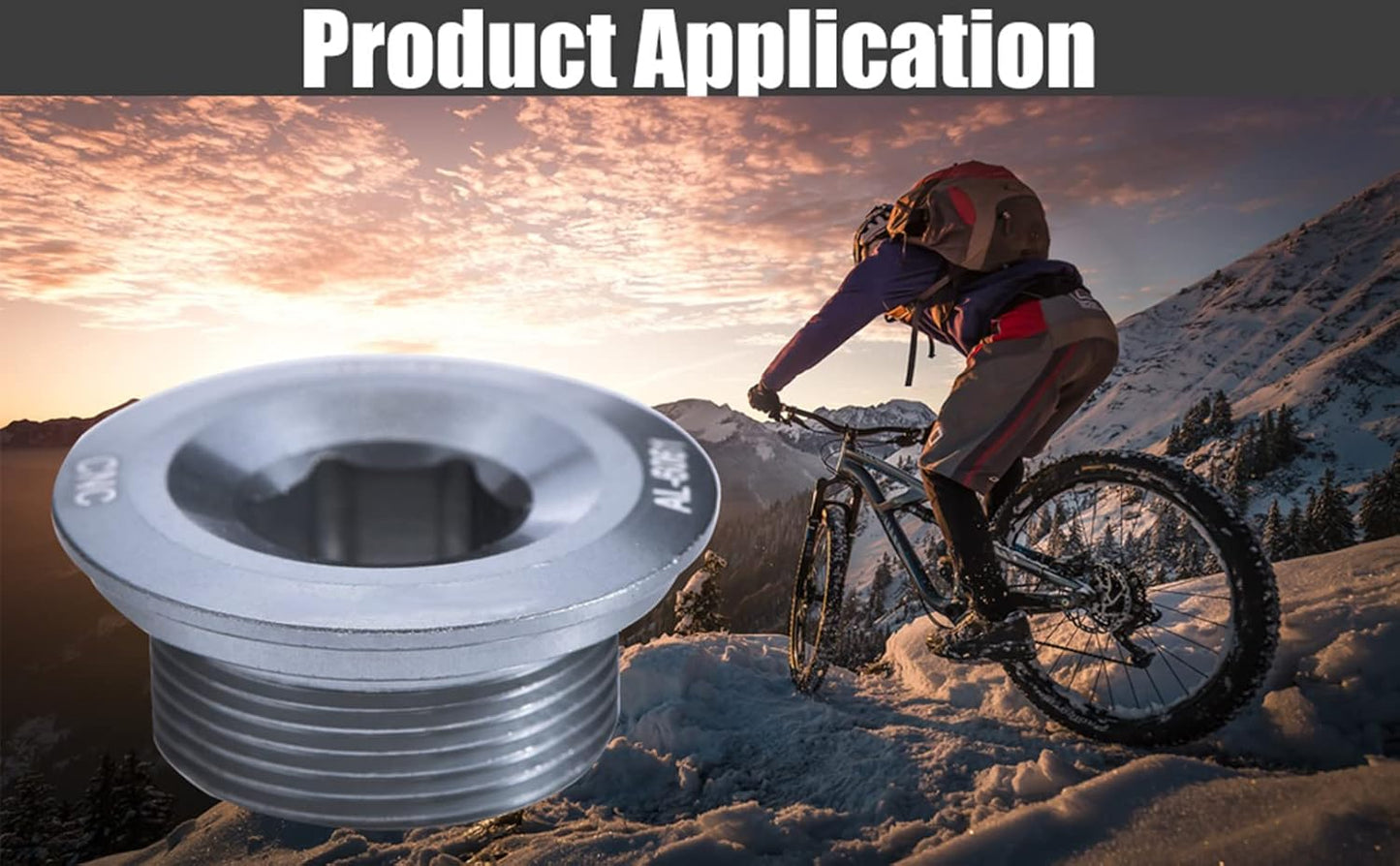 Tbest GUB Aluminum Alloy Bike Cranket Crank Fixing Bolt Chainwheel Screws
