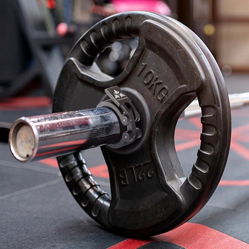 ThreeLeaves Aluminum Olympic Barbell Clamps 2 Inch, Heavy Duty Barbell Collars, Quick Release Weight Clips, Secure Bar Locks for Professional Weightlifting & Gym Training.