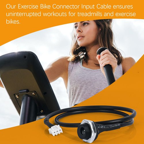 GGTE Connector Input Cable for Bowflex Max Trainer Models: M3, M5, M6, M7, M8 Connector Cable for Powerplug