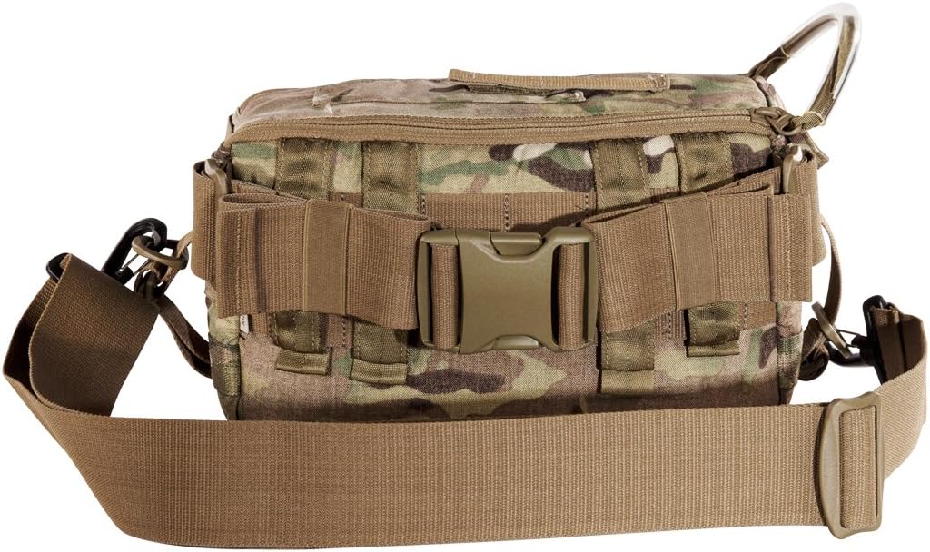 Tasmanian Tiger Small Medic Pack Mk II, Tactical Small MOLLE Medical Bag, First Aid Storage, YKK Zippers, Olive