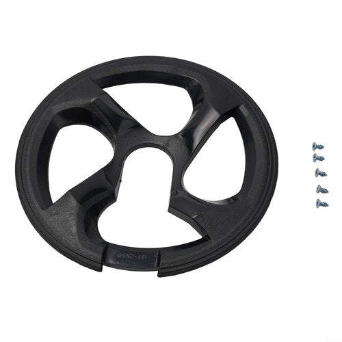 48T Bike Chain Guard Protector, Bike Crankset Chain Wheel Cover Shield, 12Cm Chainring Guard Sprocket Cover, Cycling Gear Protection For Bicycle, City Road/Mountain Bikes (G4XD-48)