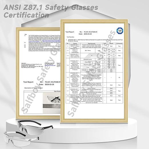 30 Pack Safety Glasses ANSI Z87.1 Scratch Resistant Eyewear for Women Man Lab Goggles Eye Protection