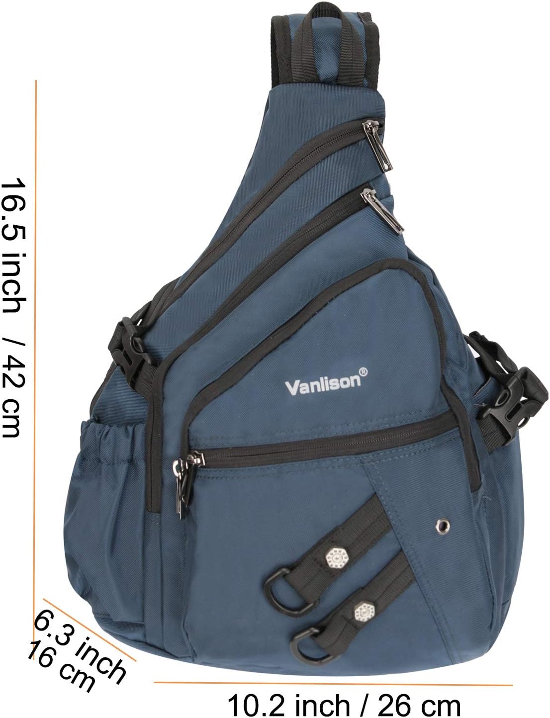 Sling Backpacks, Sling Chest Bags Shoulder Crossbody Bags for Men Women Outdoor Travel Walking Dog Running Bag