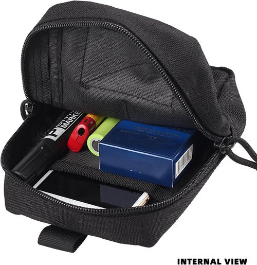 AMYIPO MOLLE Pouch Multi-Purpose Compact Tactical Waist Bags Small Utility Pouch 2 PCS Small Pouch